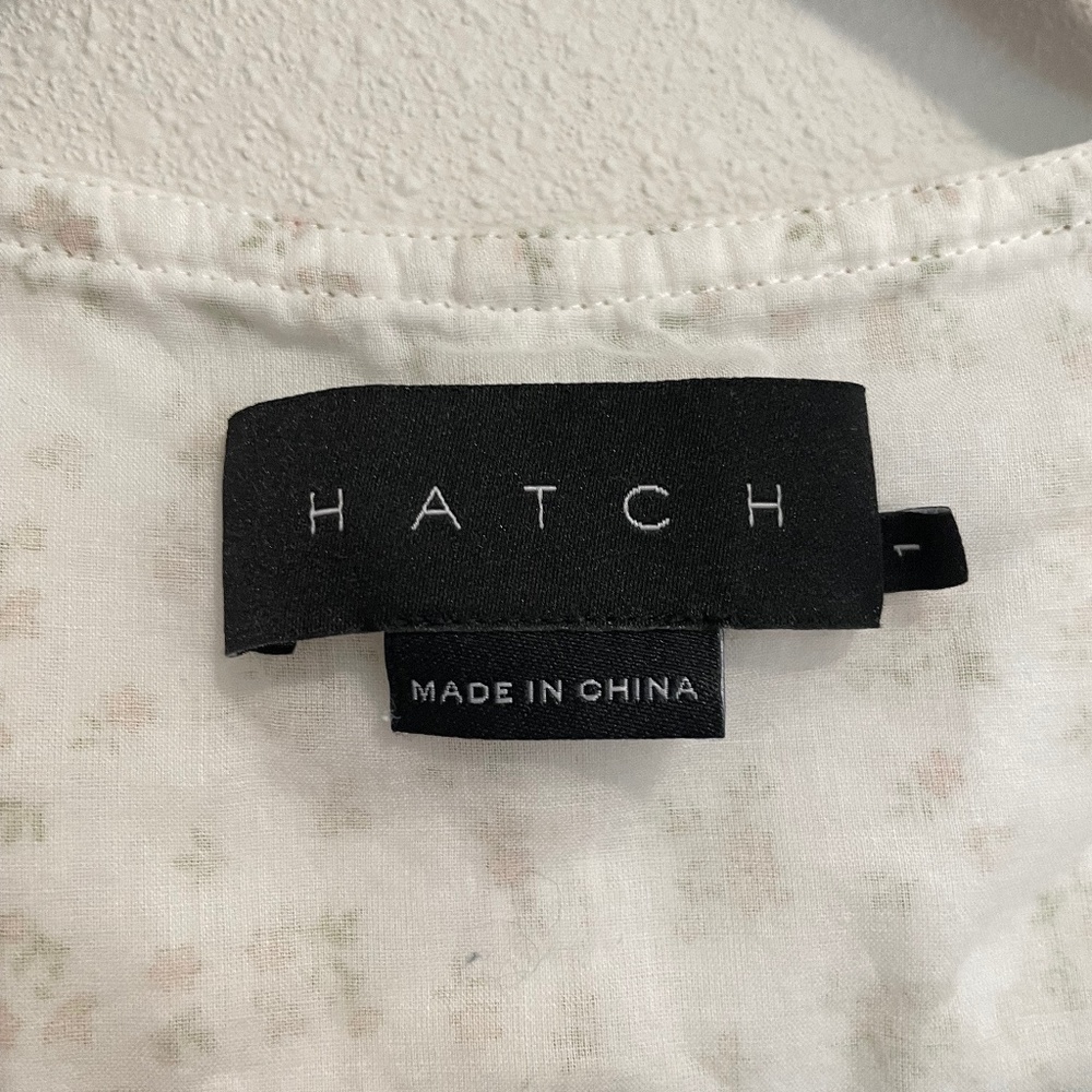 The Emmeline maternity and nursing dress by Hatch in Ivory Ditsy size 1 - Picture 2 of 4
